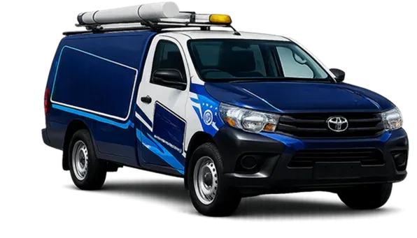 Licensed plumber van servicing Balmain